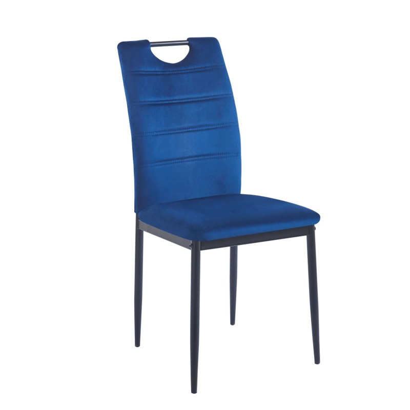 Velvet chair (blue) Velvet chair (blue)