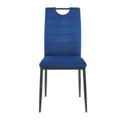Velvet chair (blue) Velvet chair (blue)