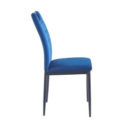 Velvet chair (blue) Velvet chair (blue)