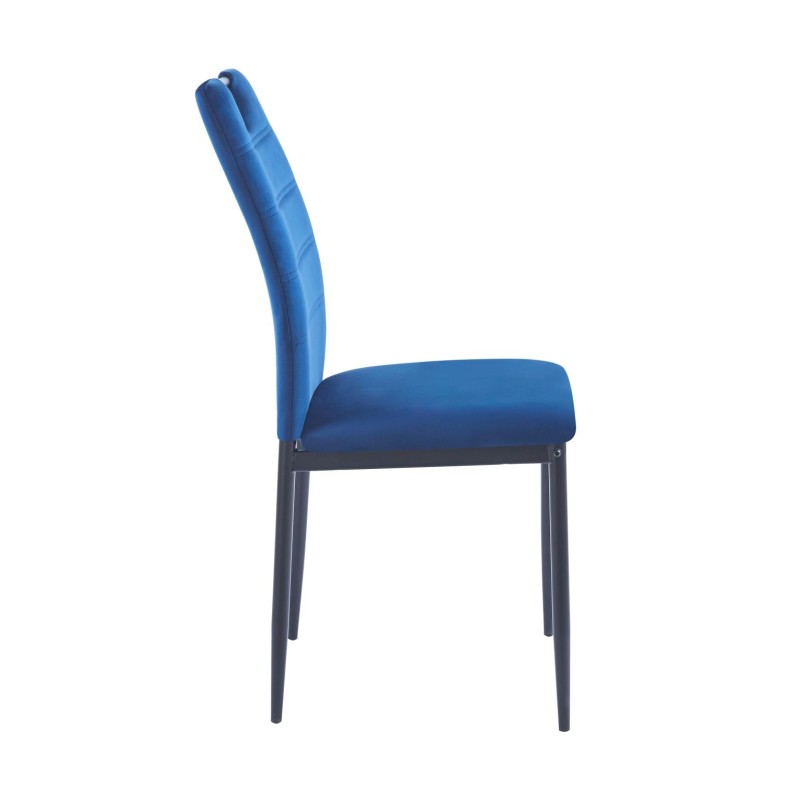 Velvet chair (blue) Velvet chair (blue)