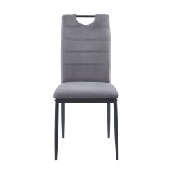 Velvet chair (gray) Velvet chair (gray)
