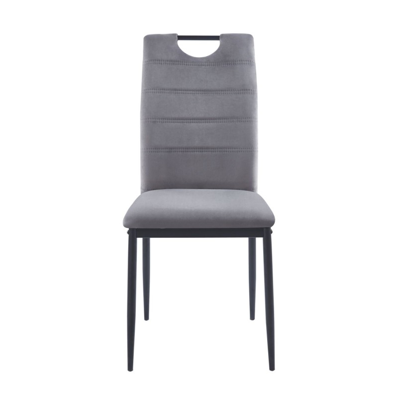 Velvet chair (gray) Velvet chair (gray)