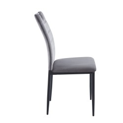 Velvet chair (gray) Velvet chair (gray)