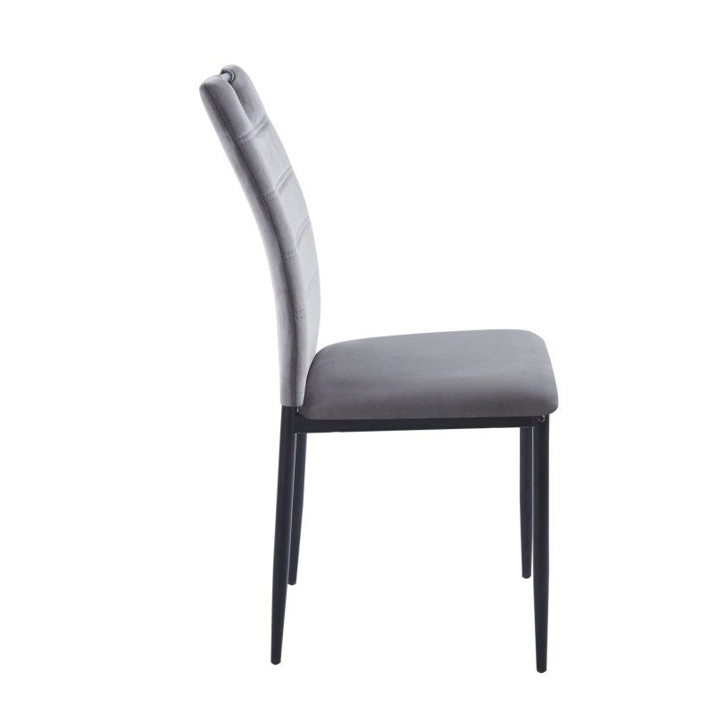 Velvet chair (gray) Velvet chair (gray)