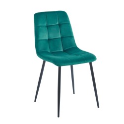 Velvet chair (green)