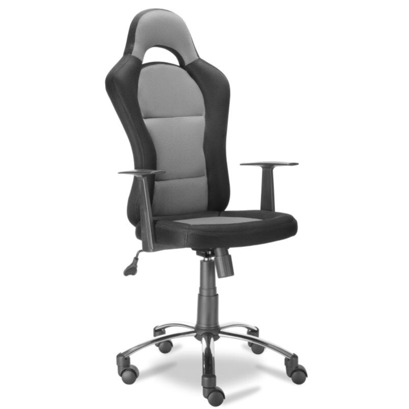 (QZY-1109C) Bürostuhl (grau)