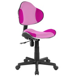 (QZY-G2B) Drehstuhl (rosa)