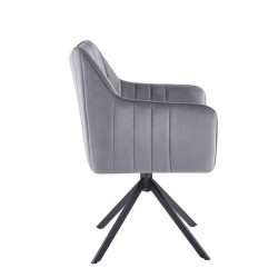 Krzesło velvet (szare) Krzesło velvet (szare)