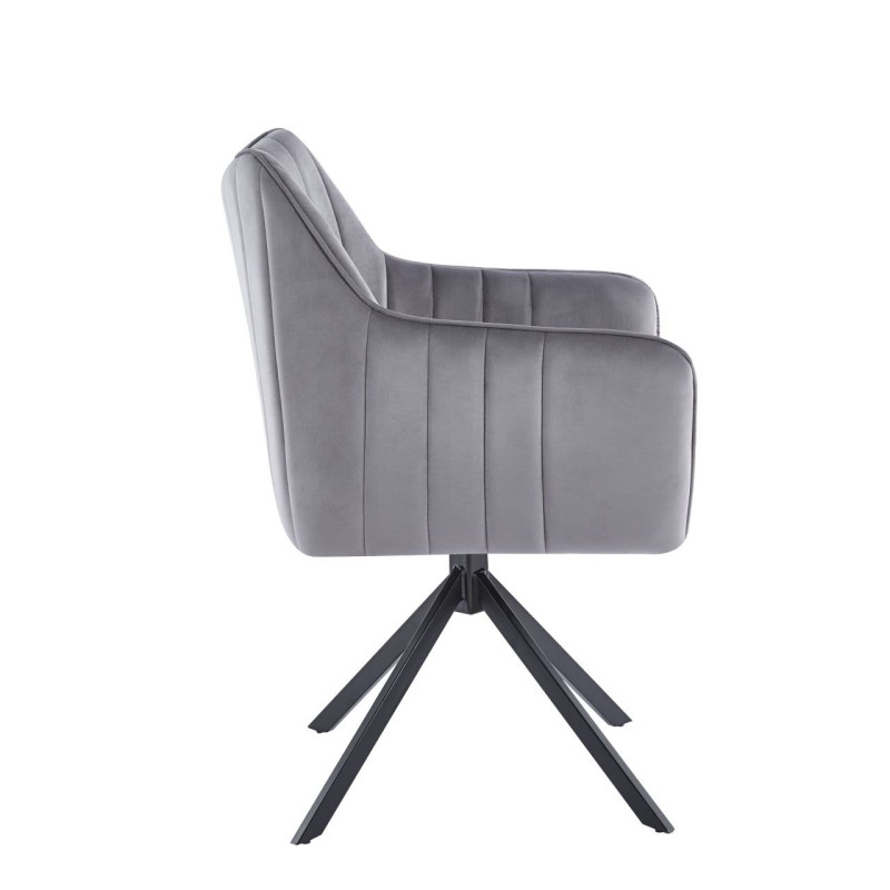 Krzesło velvet (szare) Krzesło velvet (szare)