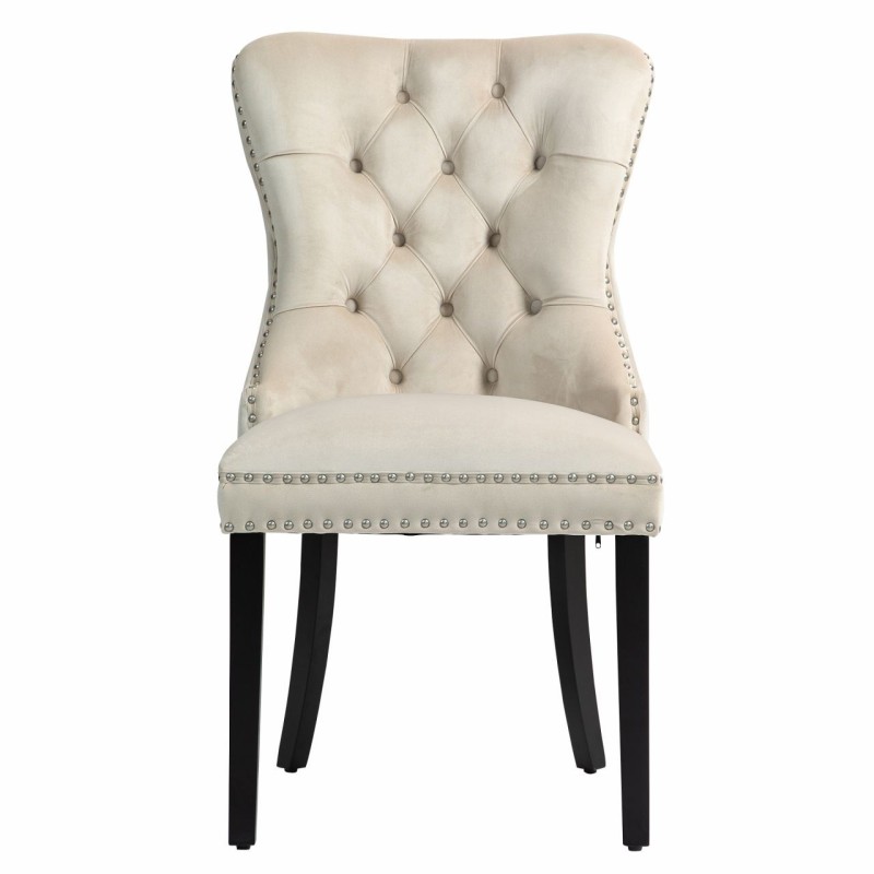 Velvet chair (beige) Velvet chair (beige)