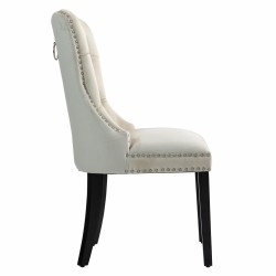 Velvet chair (beige) Velvet chair (beige)