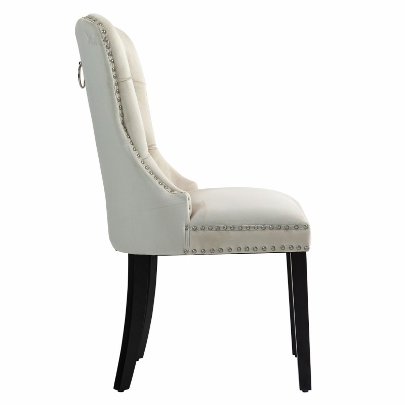 Velvet chair (beige) Velvet chair (beige)