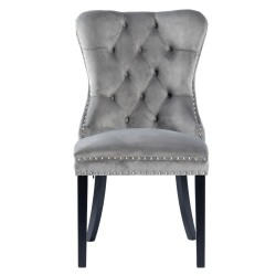 Velvet chair (gray) Velvet chair (gray)