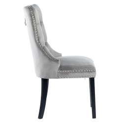 Krzesło velvet (szare) Krzesło velvet (szare)