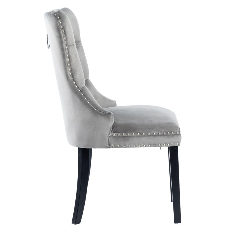 Krzesło velvet (szare) Krzesło velvet (szare)