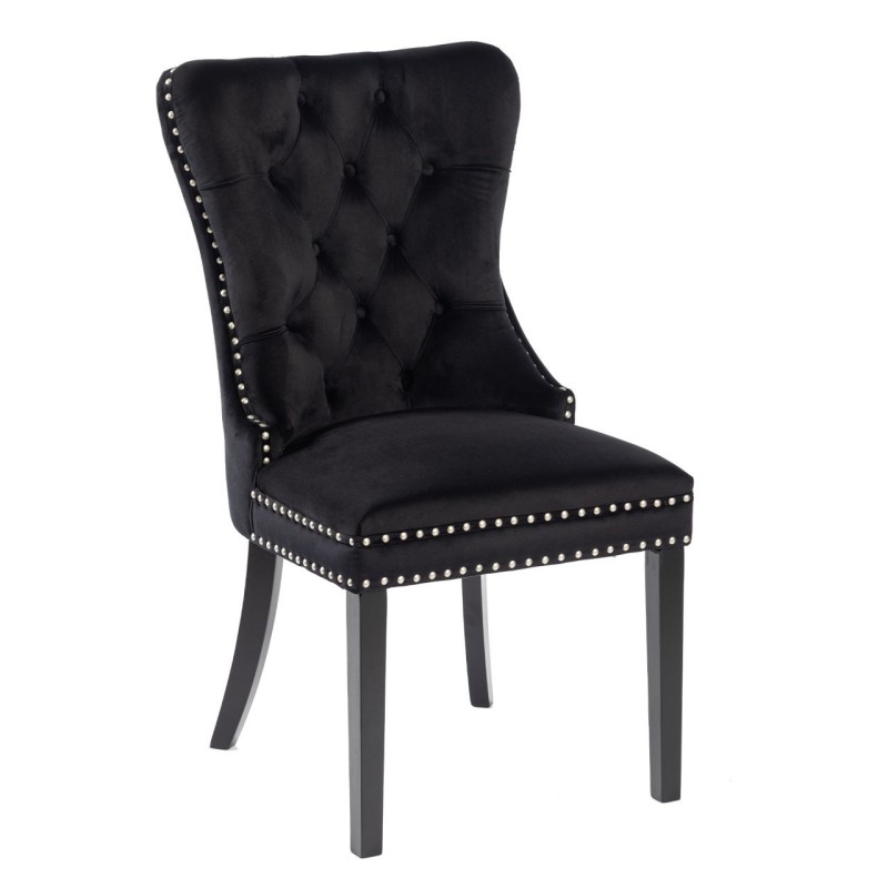 Krzesło velvet (czarne) Krzesło velvet (czarne)