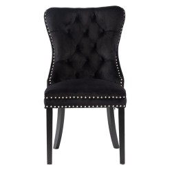 Velvet chair (black) Velvet chair (black)