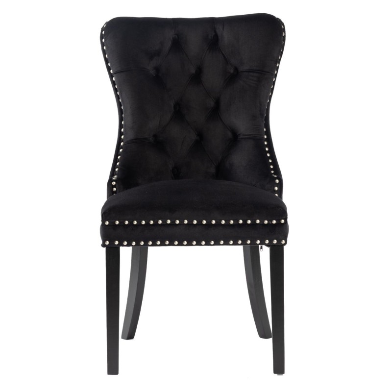 Velvet chair (black) Velvet chair (black)