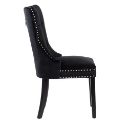 Krzesło velvet (czarne) Krzesło velvet (czarne)