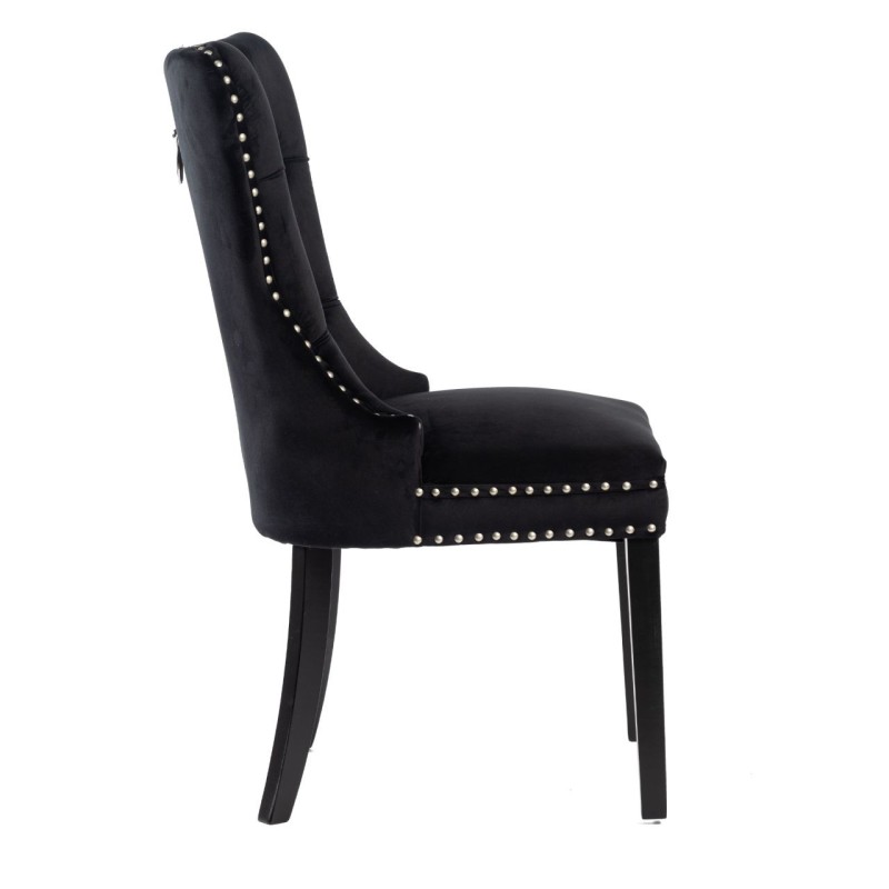 Krzesło velvet (czarne) Krzesło velvet (czarne)