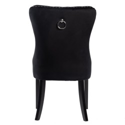 Krzesło velvet (czarne) Krzesło velvet (czarne)