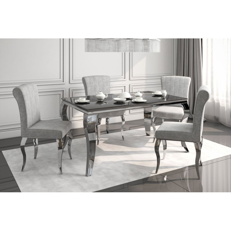 Table (black/chrome) 90x150 Table (black/chrome) 90x150