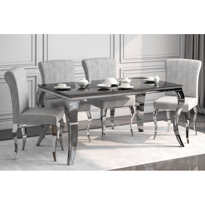 Table (black/chrome) 90x150 Table (black/chrome) 90x150