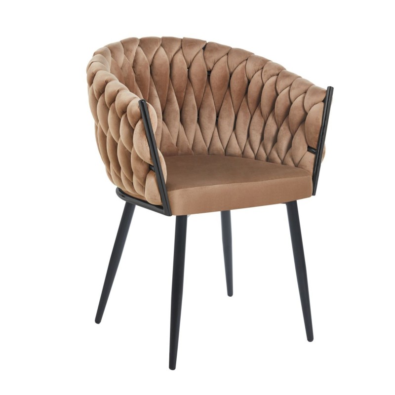 Velvet chair (cappuccino) Velvet chair (cappuccino)