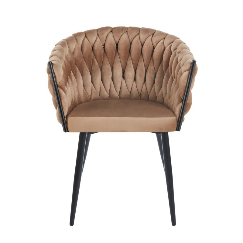 Velvet chair (cappuccino) Velvet chair (cappuccino)