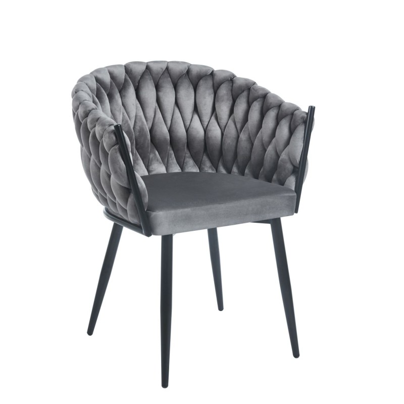 Velvet chair (gray) Velvet chair (gray)