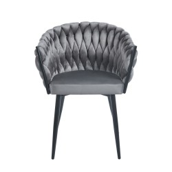 Velvet chair (gray) Velvet chair (gray)