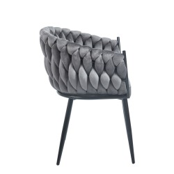 Velvet chair (gray) Velvet chair (gray)