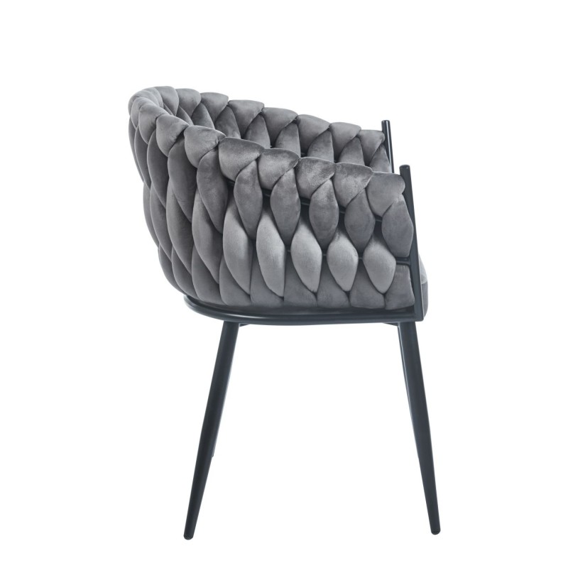 Velvet chair (gray) Velvet chair (gray)