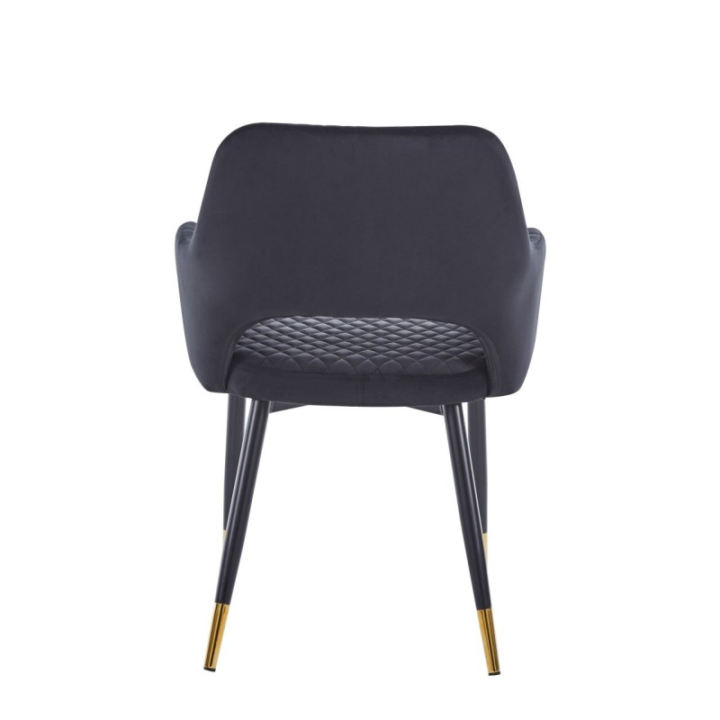 Silla de terciopelo (negra) Silla de terciopelo (negra)