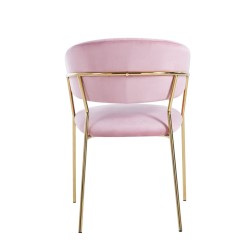 Velvet chair (pink) Velvet chair (pink)
