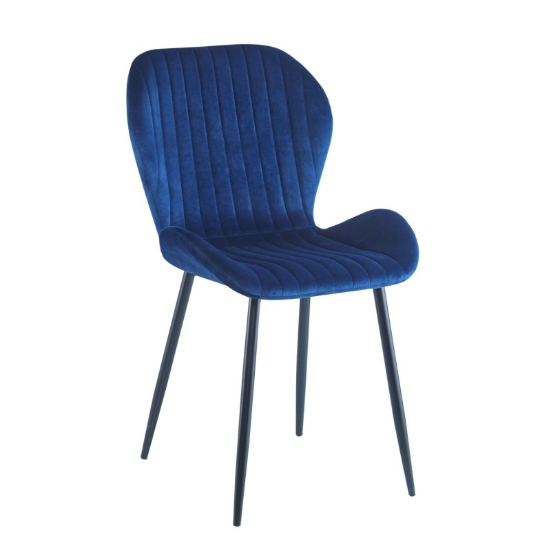 Velvet chair (blue) Velvet chair (blue)