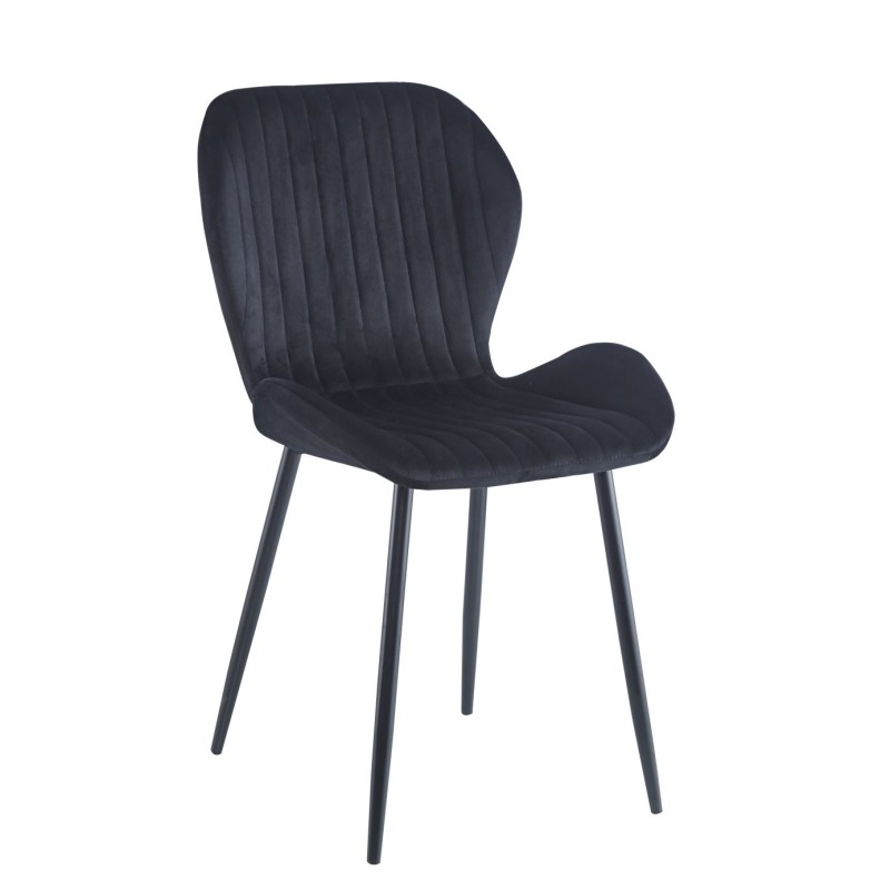 Velvet chair (black) Velvet chair (black)