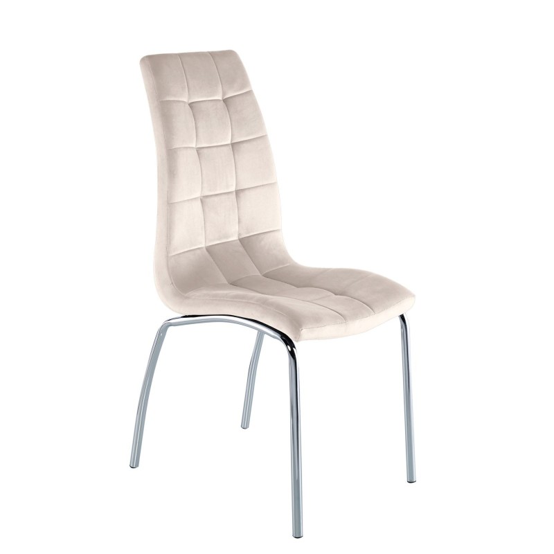 Silla de terciopelo (beige) Silla de terciopelo (beige)