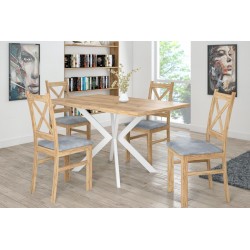 Golden Oak Craft Chair (Gray Seat Forever 65) Golden Oak Craft Chair (Gray Seat Forever 65)