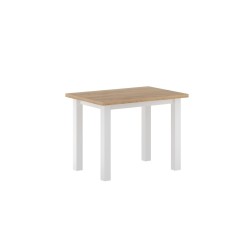 Tisch (Eiche Gold Craft/Weiß) 70x100