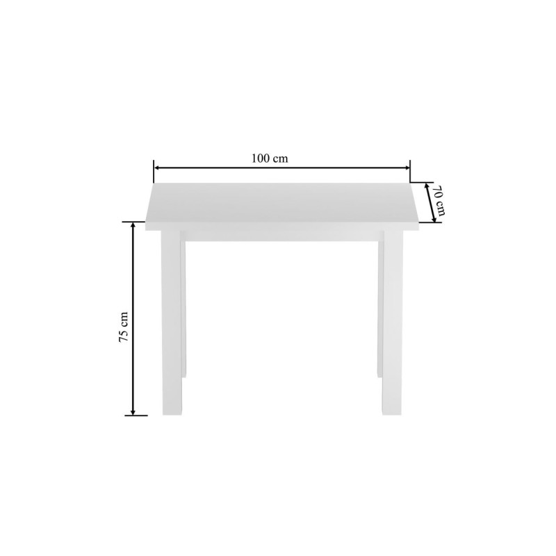 Tisch (weiß) 70x100 Tisch (weiß) 70x100