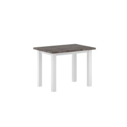 Tisch (Beton/Weiß) 70x100