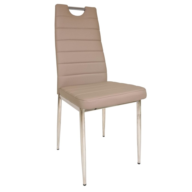 Chair (cappuccino) (1 pack of 6 pieces)