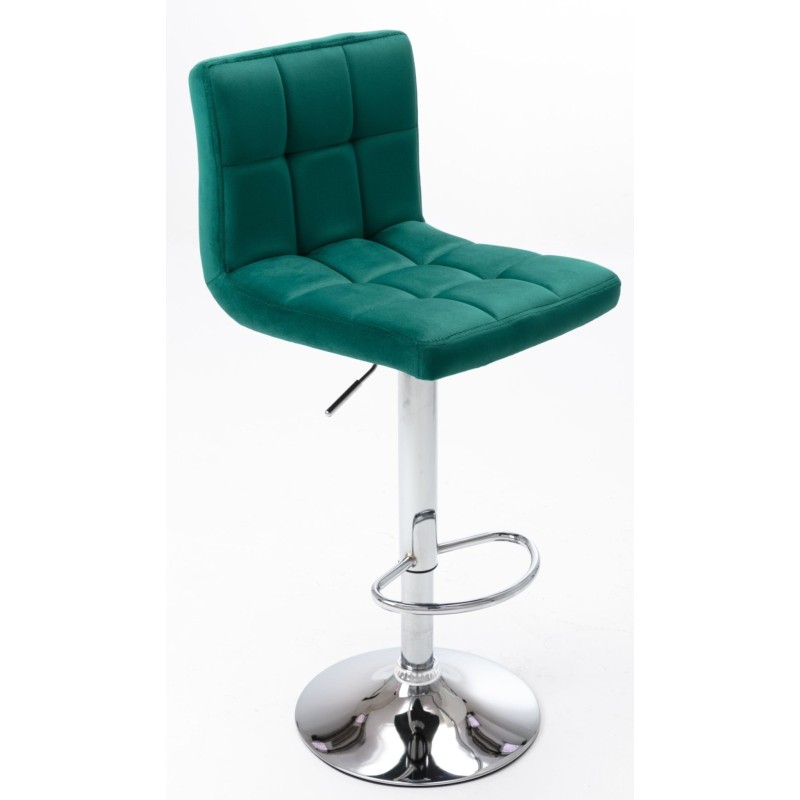 Velvet bar stool (green) Velvet bar stool (green)