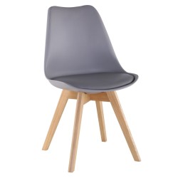 Silla (gris) (1p 4 uds) Silla (gris) (1p 4 uds)