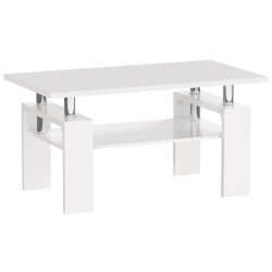 Couchtisch (MDF, weiß)