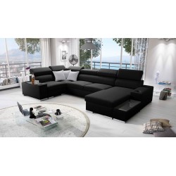 Napoli IV Maxi corner sofa with a sleeping function - luxury and comfort in your living room