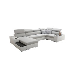 Napoli IV Maxi corner sofa with a sleeping function - luxury and comfort in your living room
