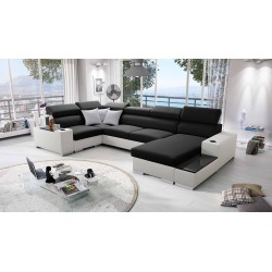 Napoli IV Maxi corner sofa with a sleeping function - luxury and comfort in your living room