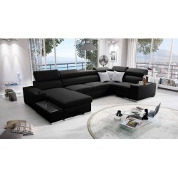 Napoli IV Maxi corner sofa with a sleeping function - luxury and comfort in your living room
